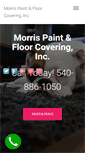 Mobile Screenshot of morrispaint.com